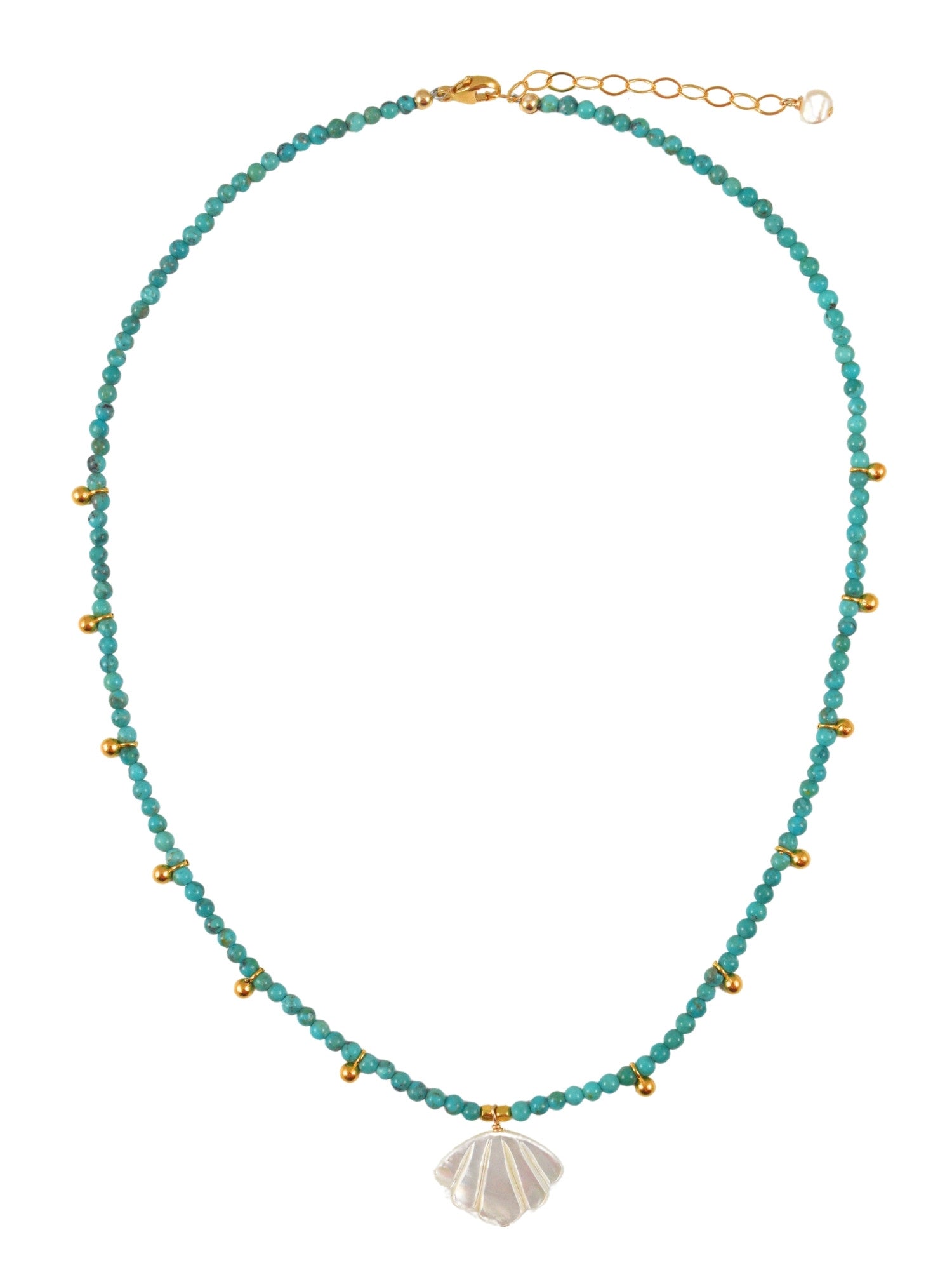 Surfside Necklace in Turquoise