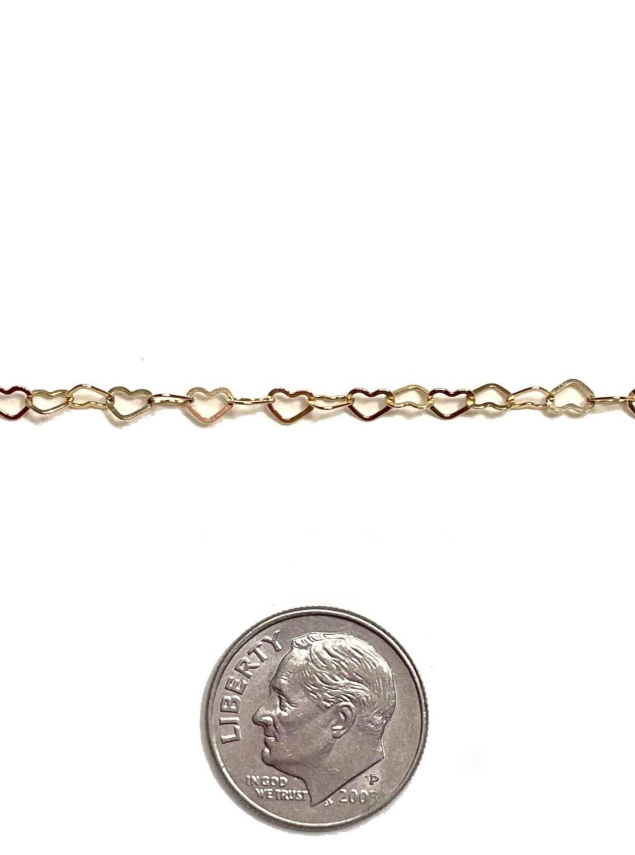 Sweetheart Chain in Gold Filled
