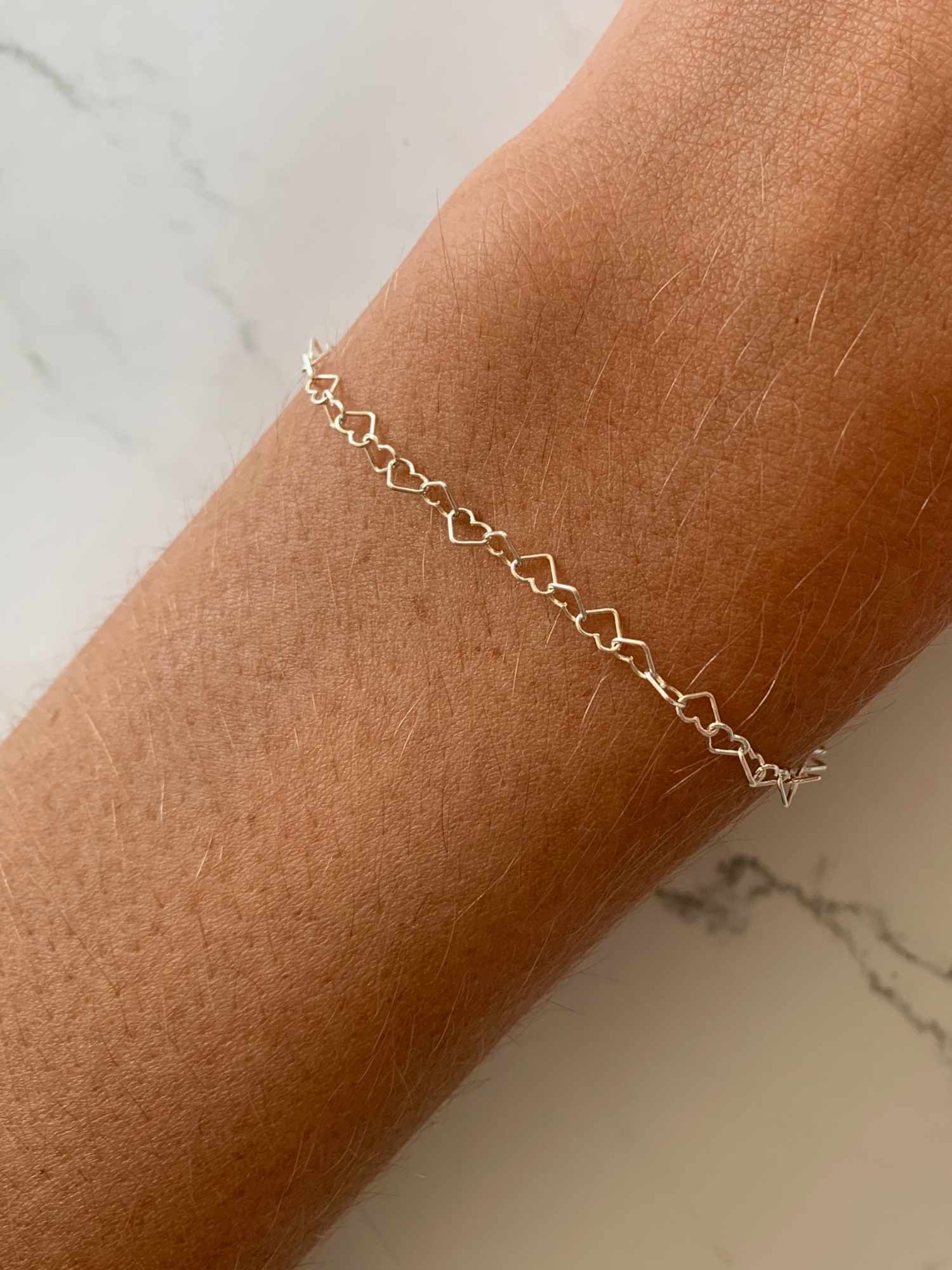 Sweetheart Chain in Sterling Silver