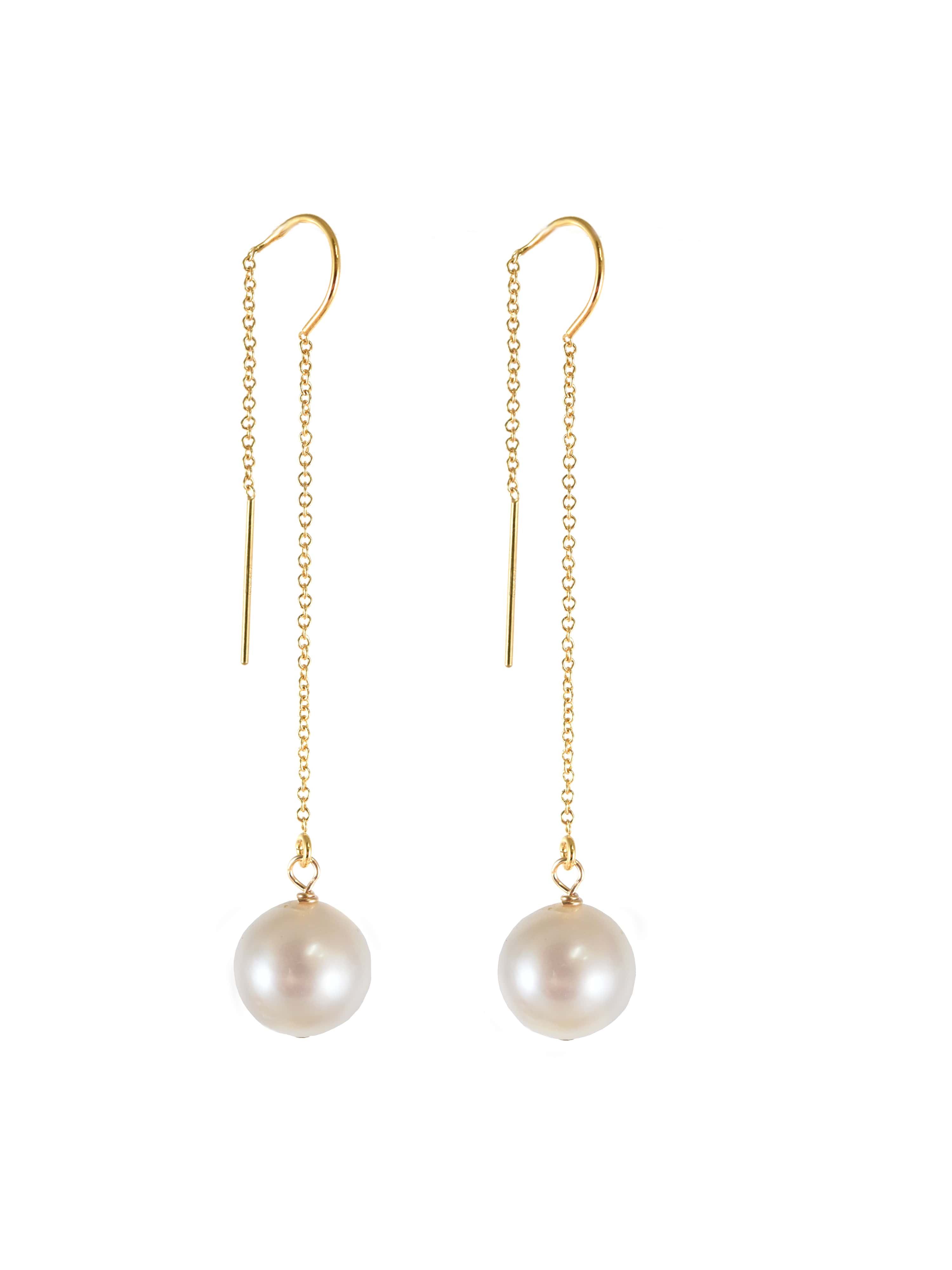 Pearl Threader in White