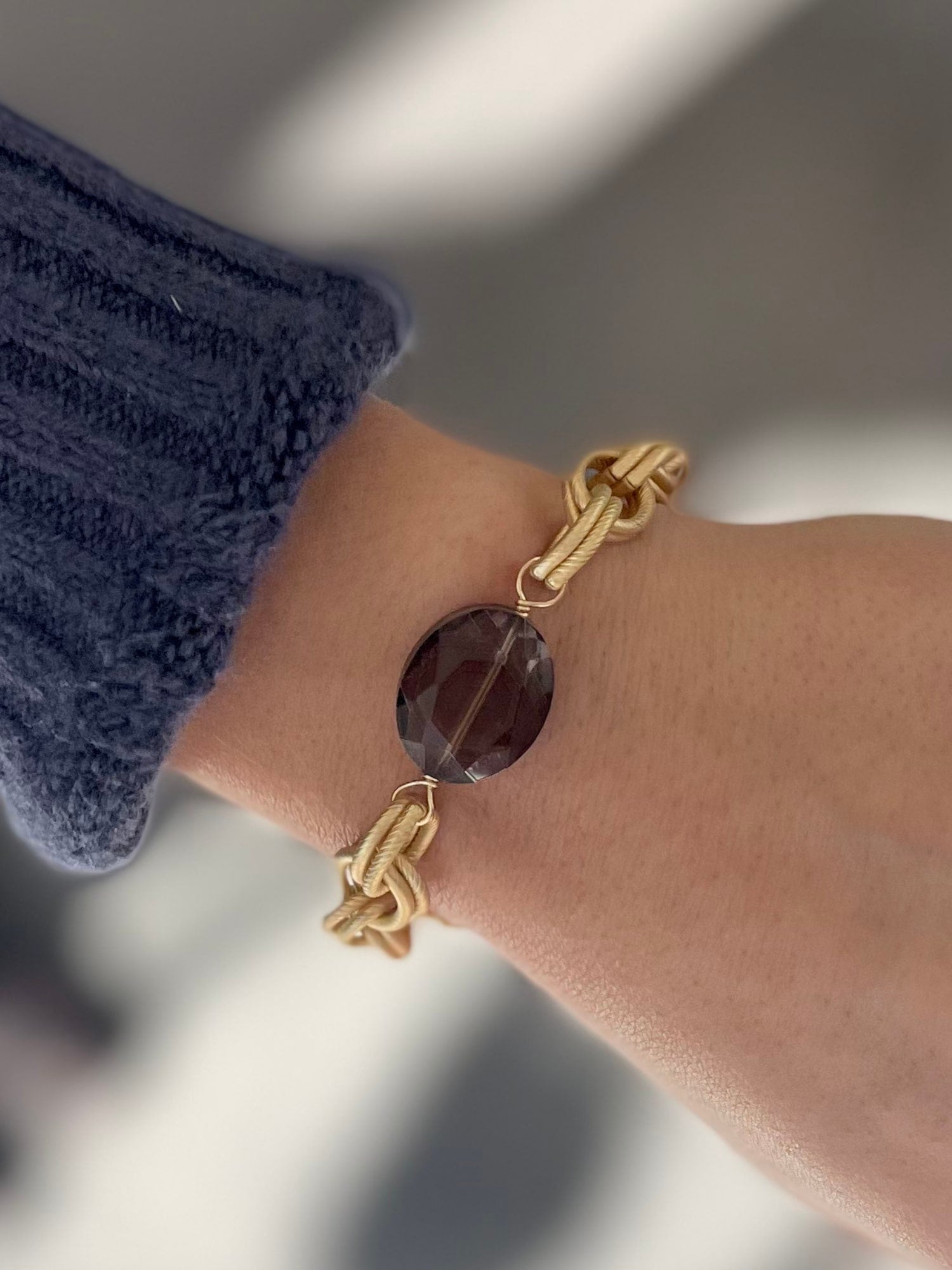 Tula Bracelet In Smoky Quartz