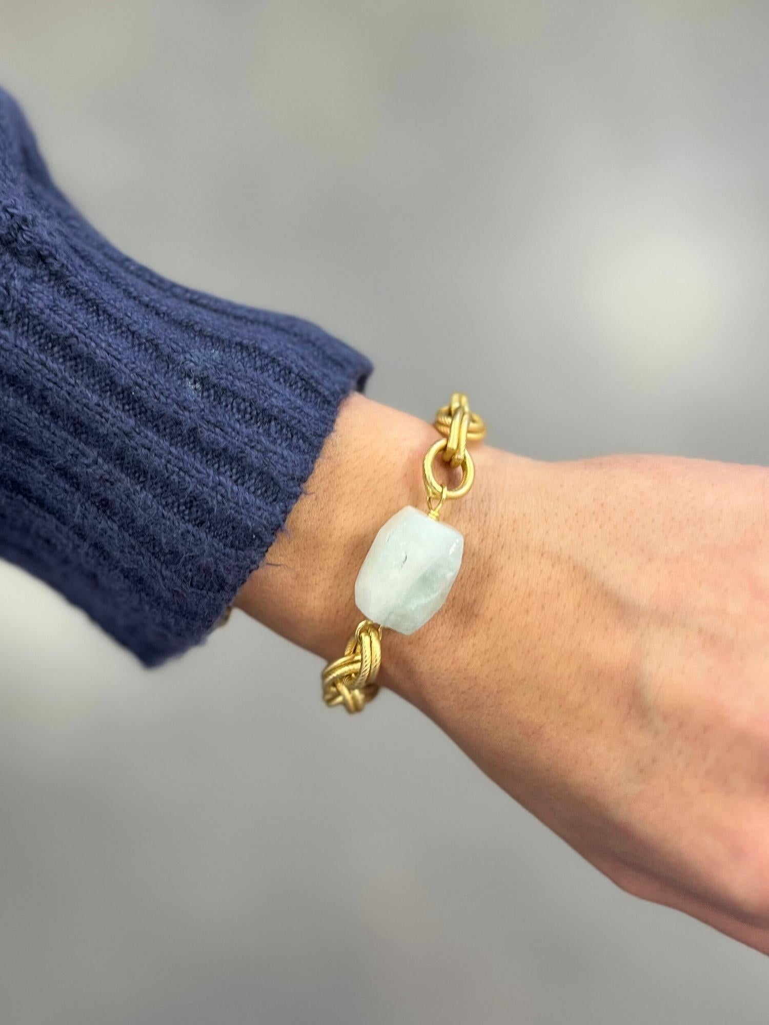 Tula Bracelet With Amazonite