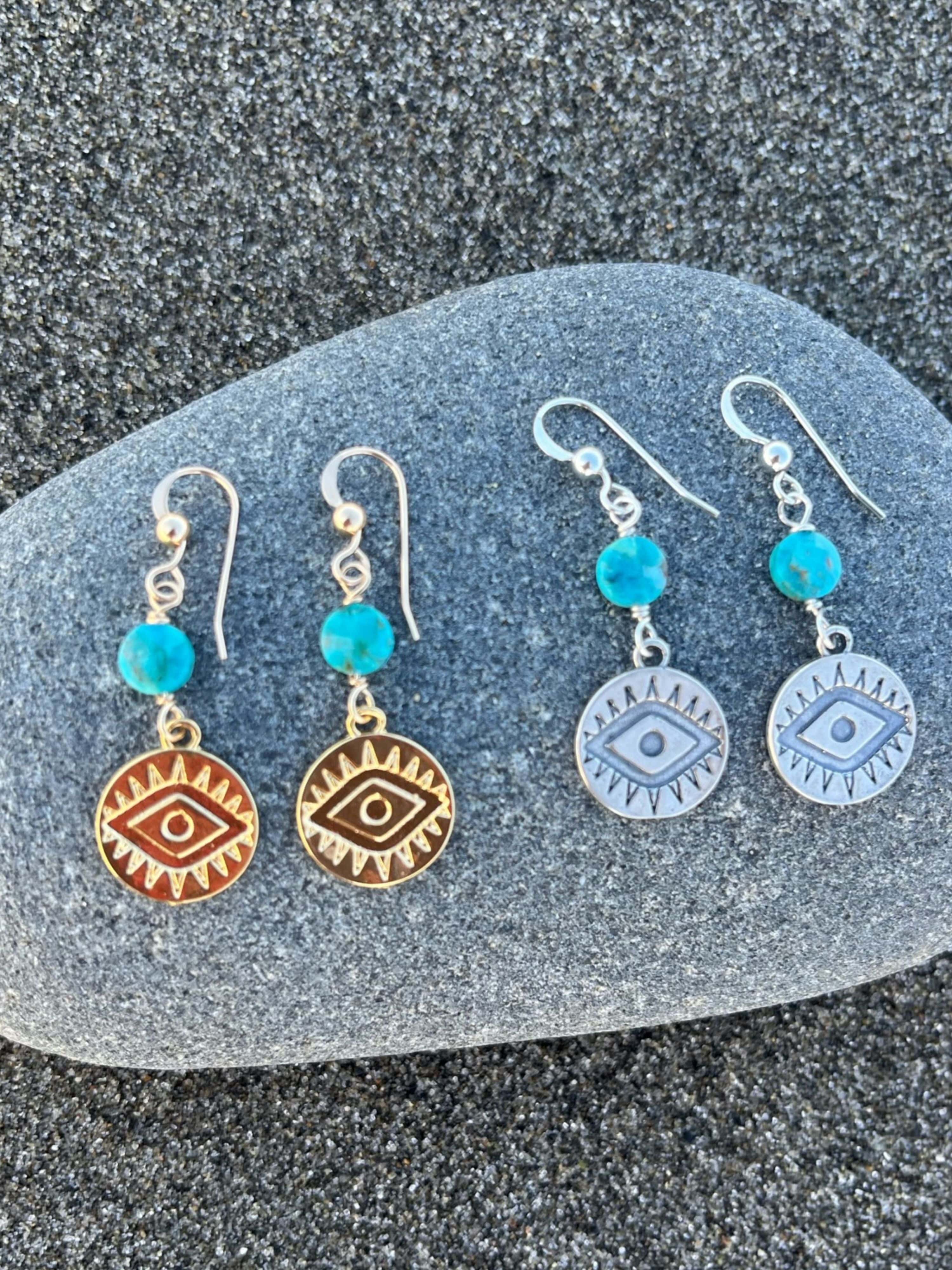Turquoise Protector Earrings