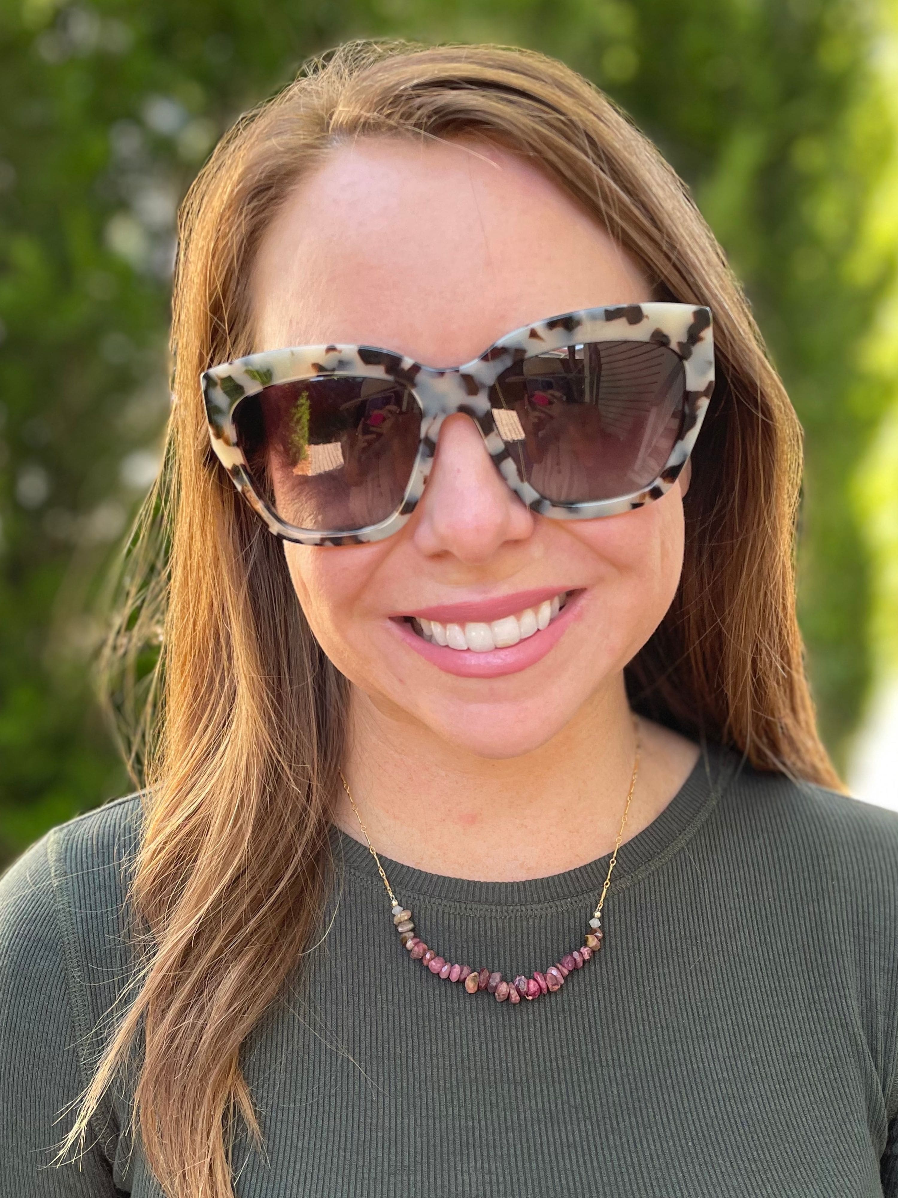 Pink Tourmaline Necklace