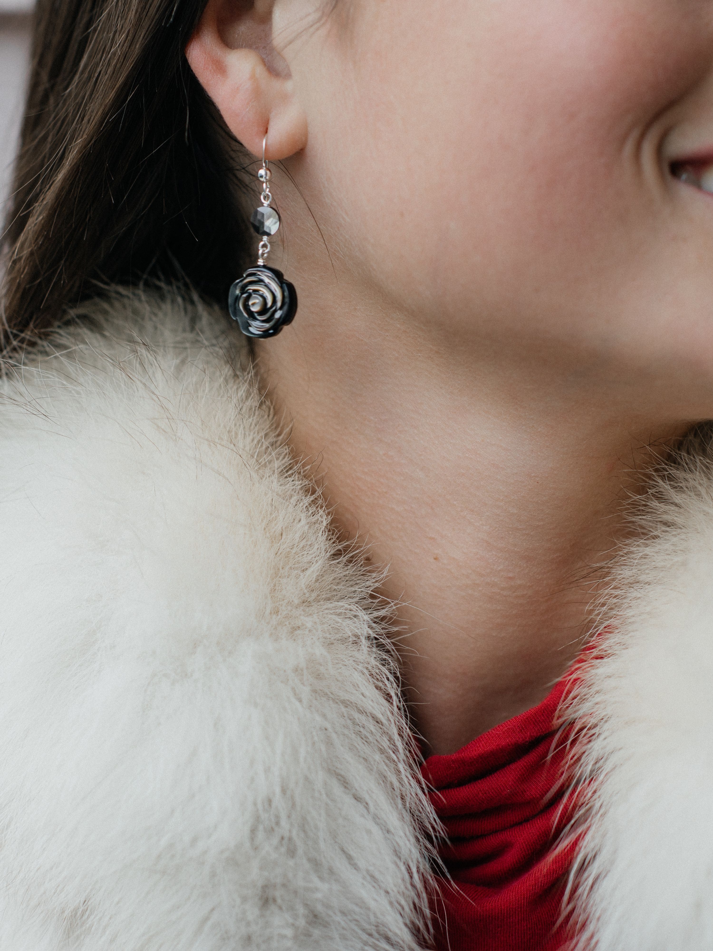 Ashton Rose Earrings