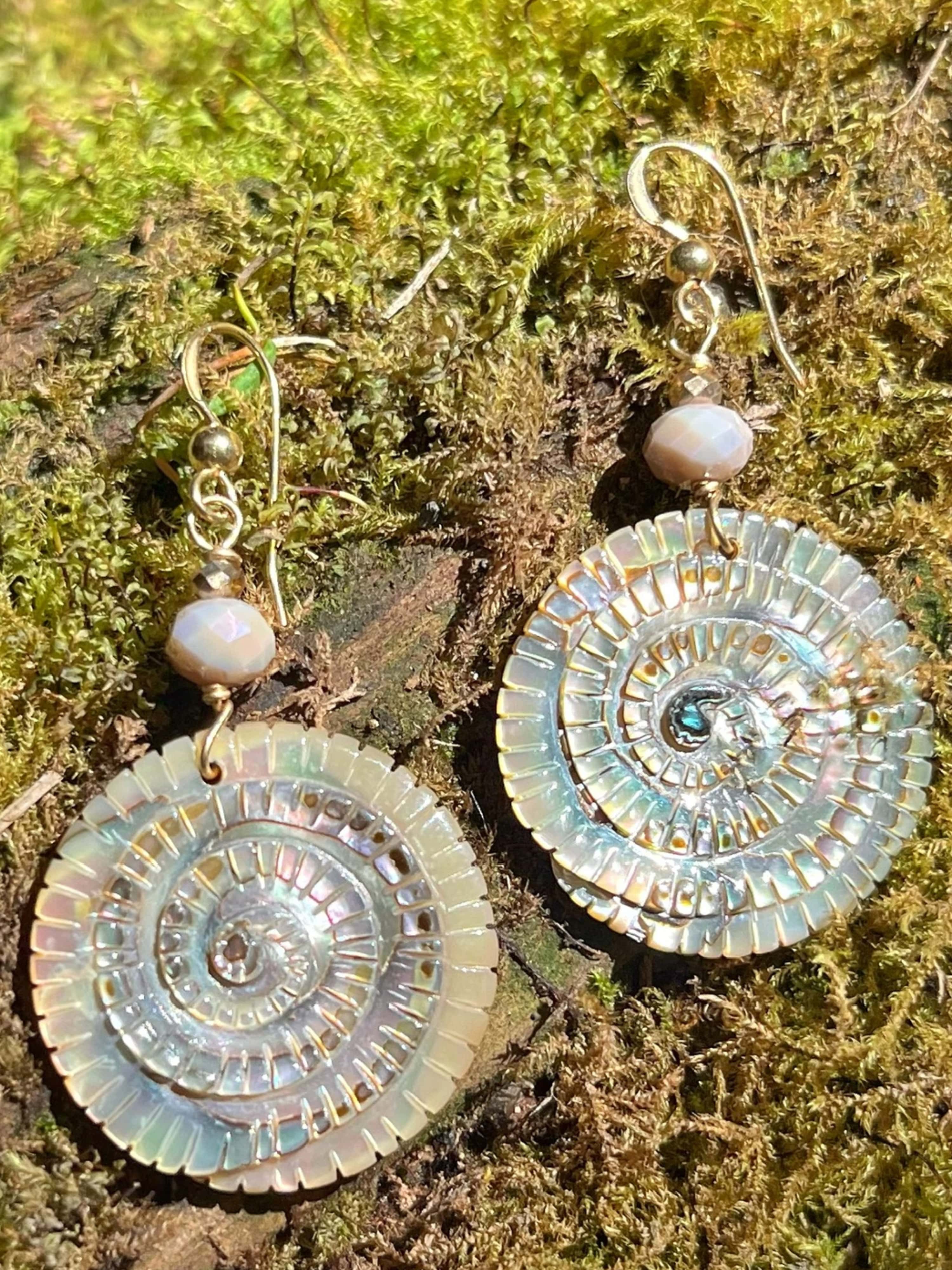 Sacred Spiral Earrings