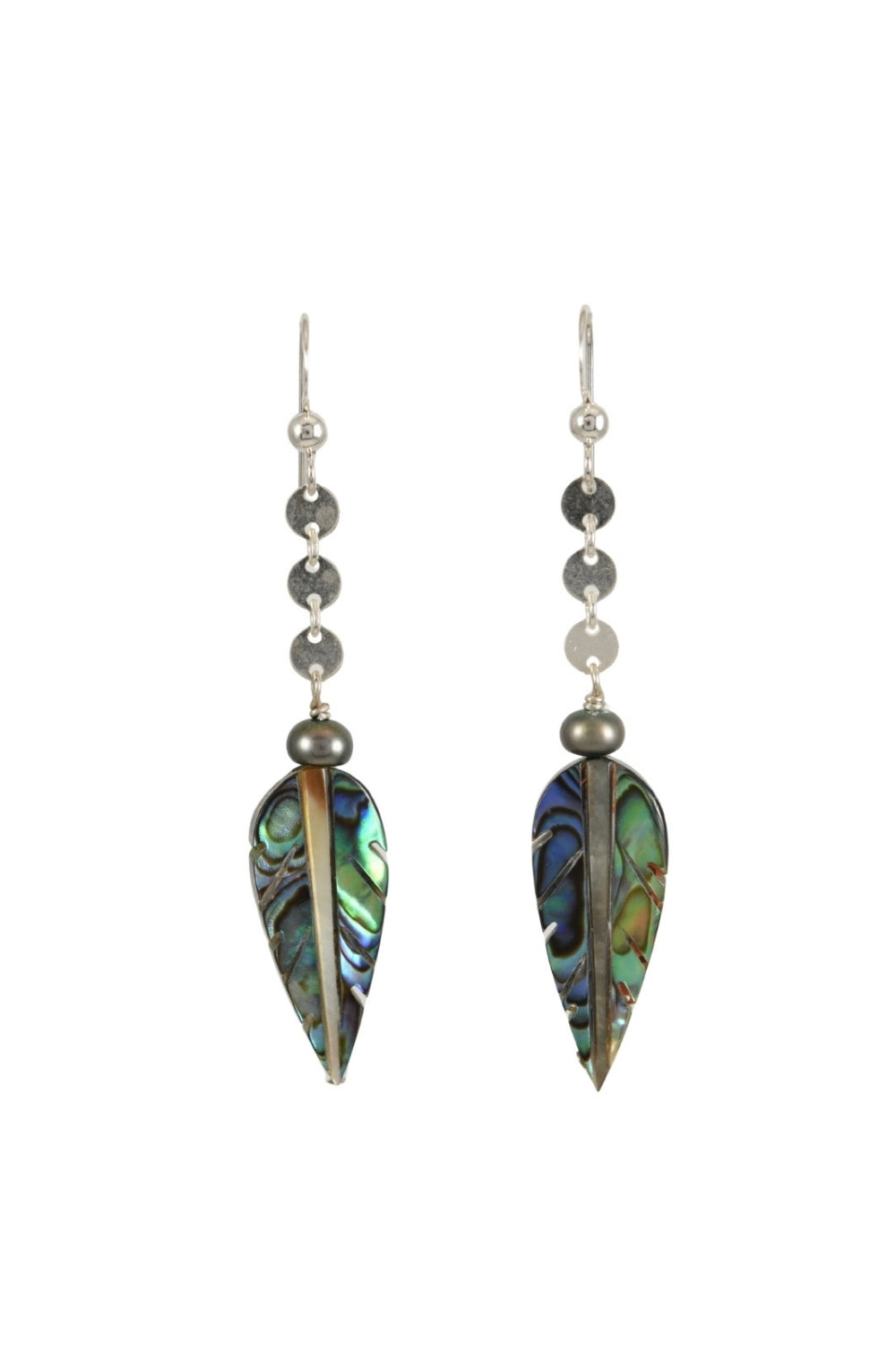 Wanderlust Earrings in Abalone