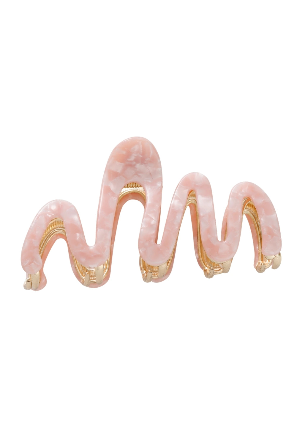Wave Rosé Claw Clip
