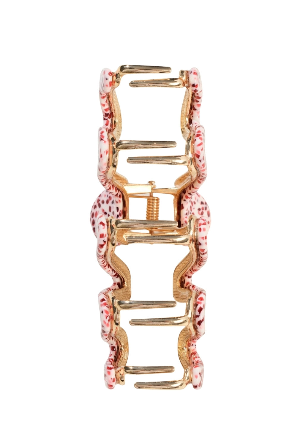 Wave Speckled Claw Clip