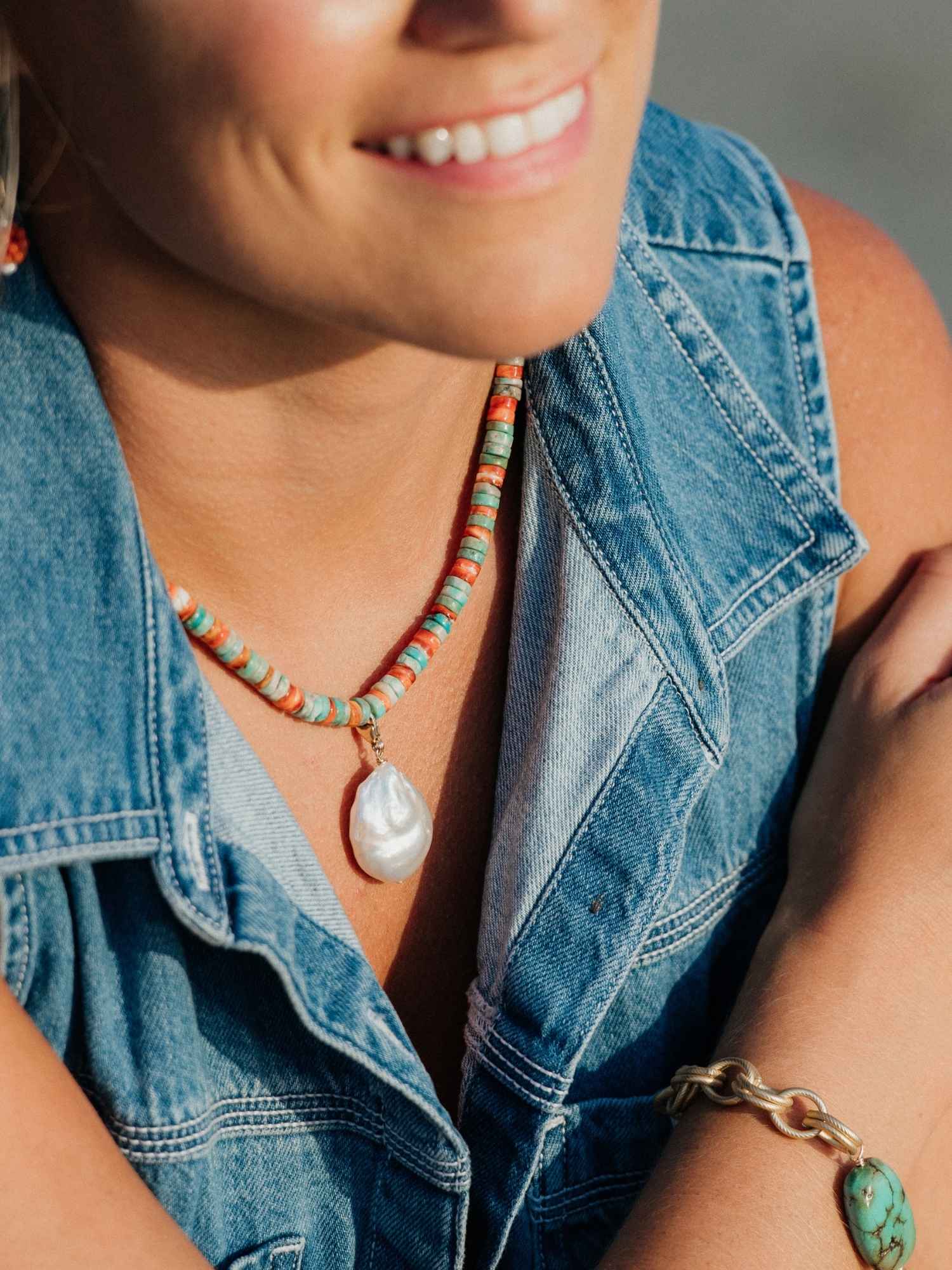 Willa Pearl Necklace Charm