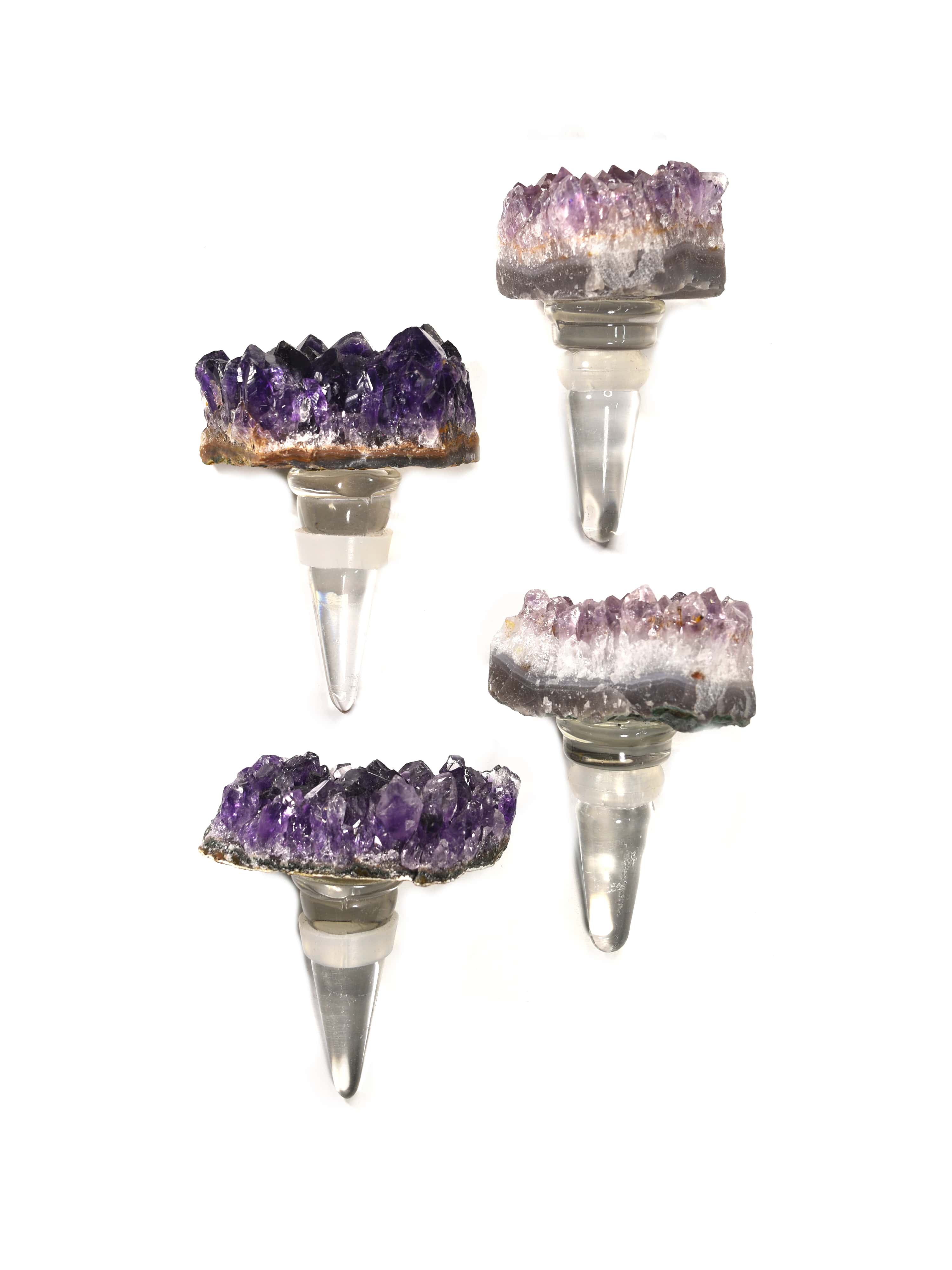 Wine Stopper in Amethyst