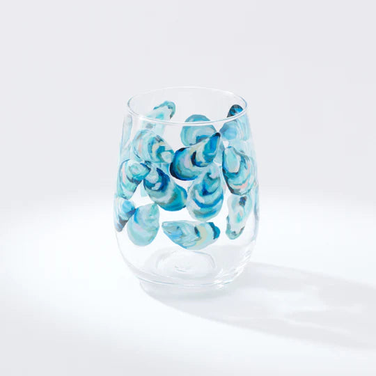 Flowing Shells Wine Glass