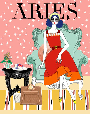 Aries Greeting Card