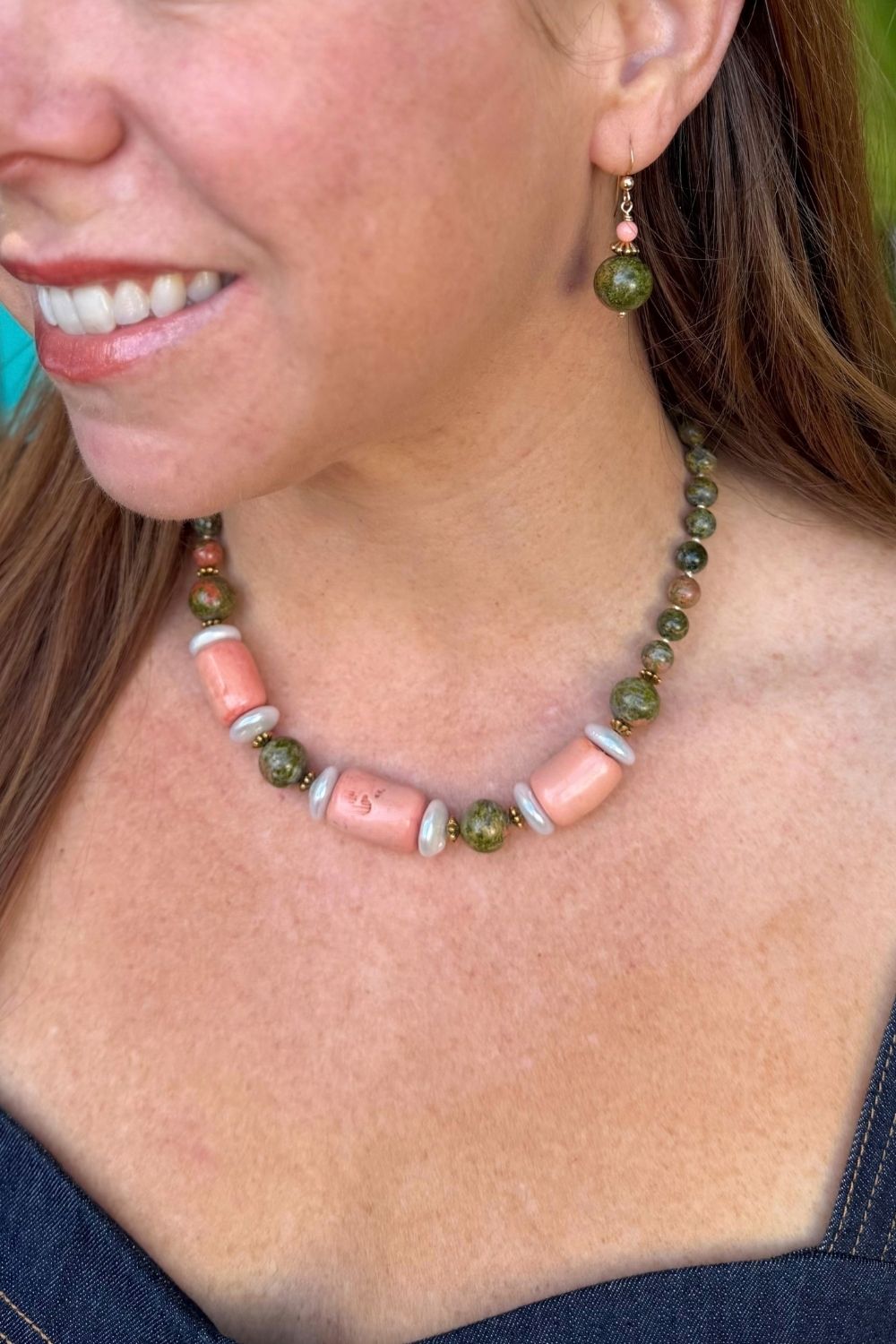 Jasmine Jasper Necklace