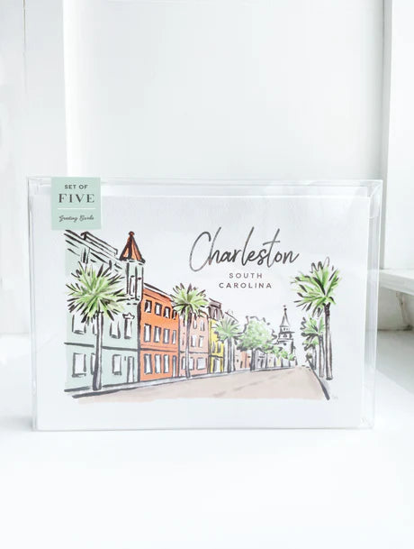 Charleston Greeting Cards (set of 5)