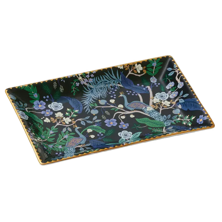 Peacock Catchall Tray