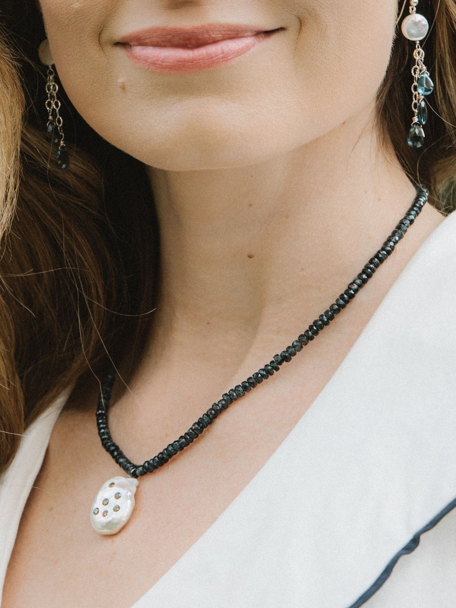 Diamond Drift Necklace