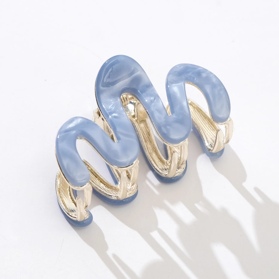 Mini Wave Claw Clip