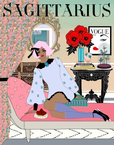 Sagittarius Greeting Card