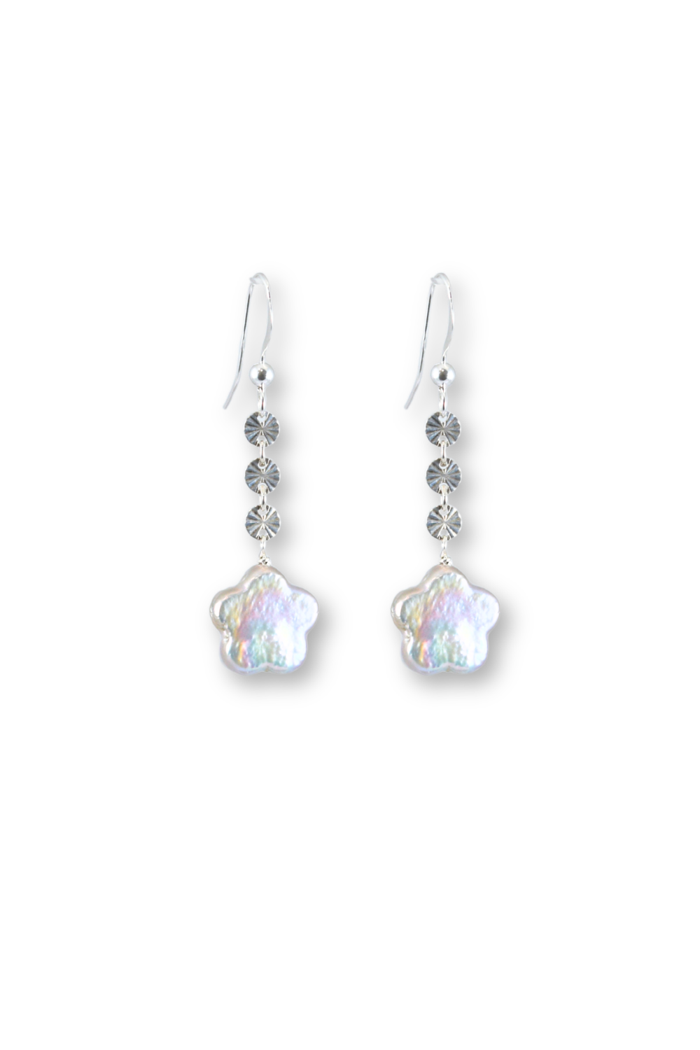 Flower Pearl Earrings