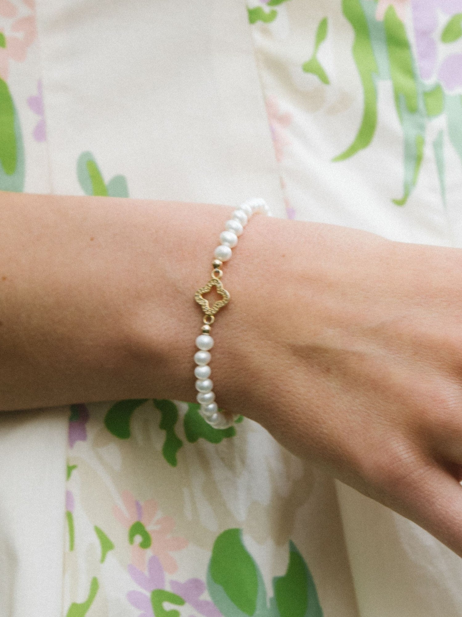 Seraphina Bracelet in Pearl