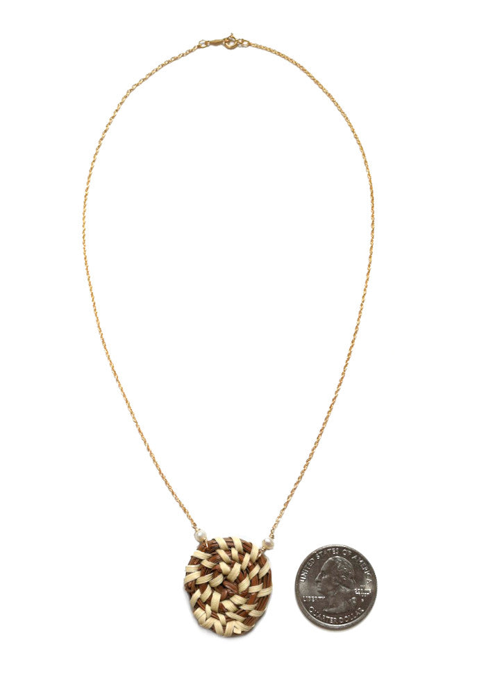 Mini Sweetgrass Necklace