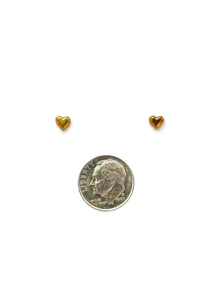 Heart Studs