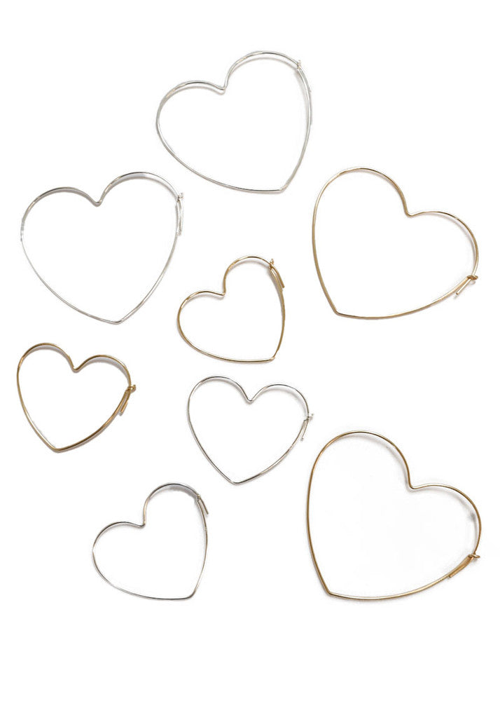 Heart Hoops- Small