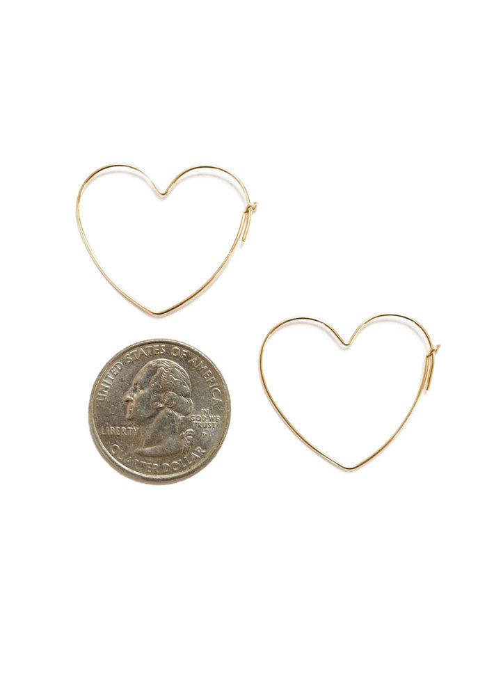Heart Hoops- Small