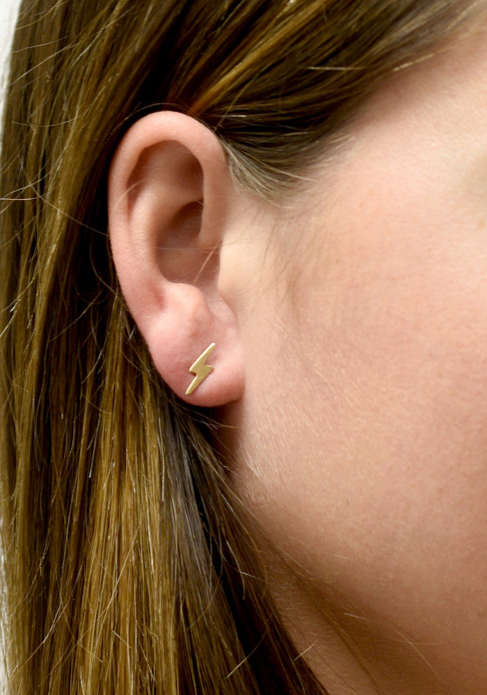 Lightning Bolt Studs