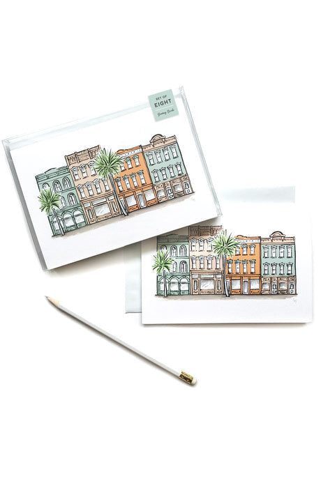 Downtown Charleston Greeting Card