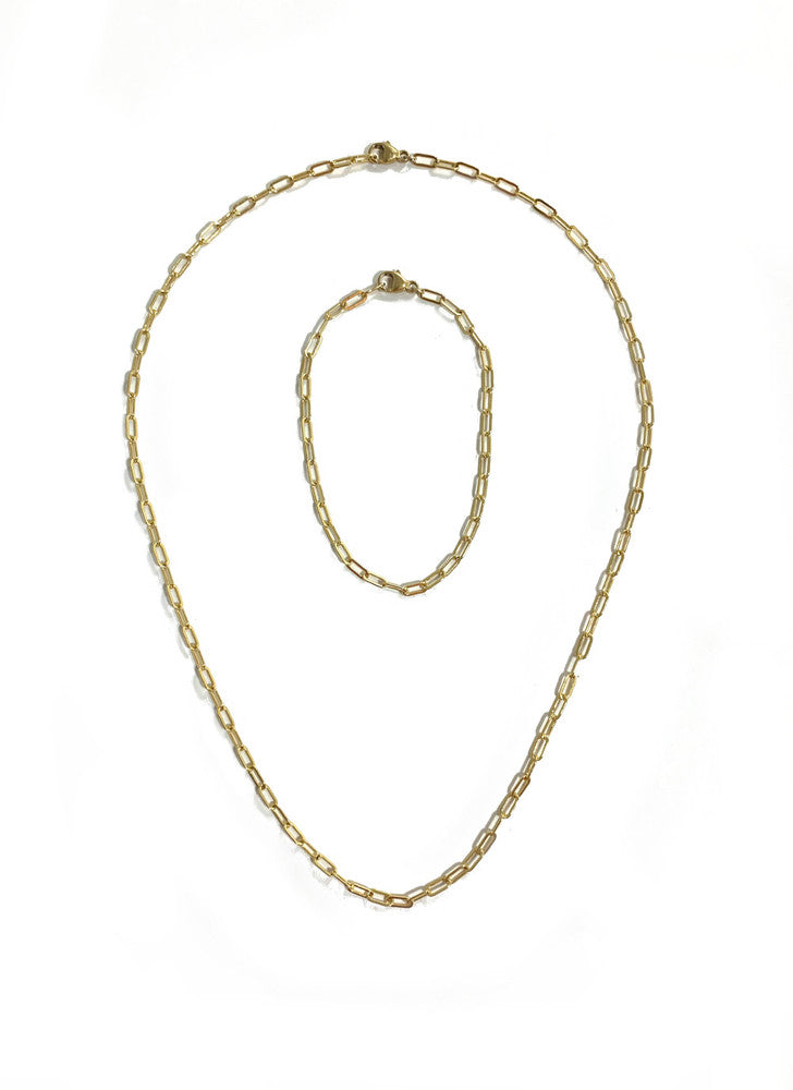 Mini Paperclip Necklace
