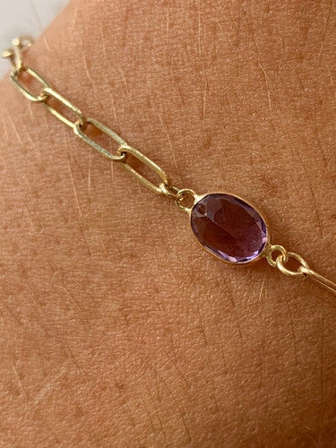 Amethyst - 14kt Gold