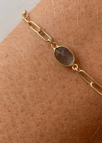 Labradorite - 14kt Gold