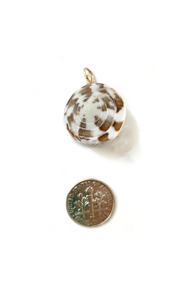 Spiral Shell Charm