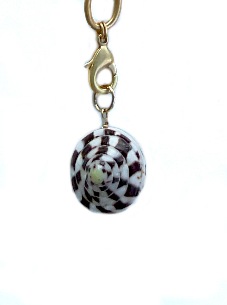 Spiral Shell Charm