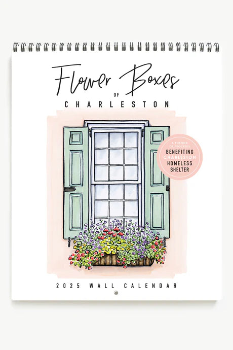 2025 Flower Boxes of Charleston Calendar