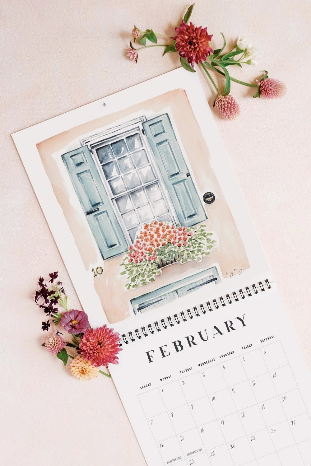 2027 Flower Boxes of Charleston Calendar