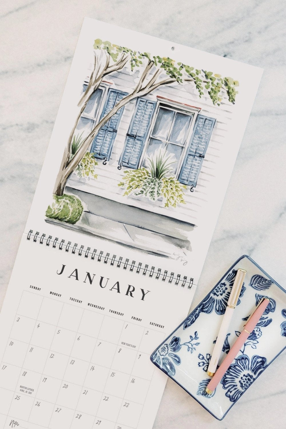 2027 Flower Boxes of Charleston Calendar