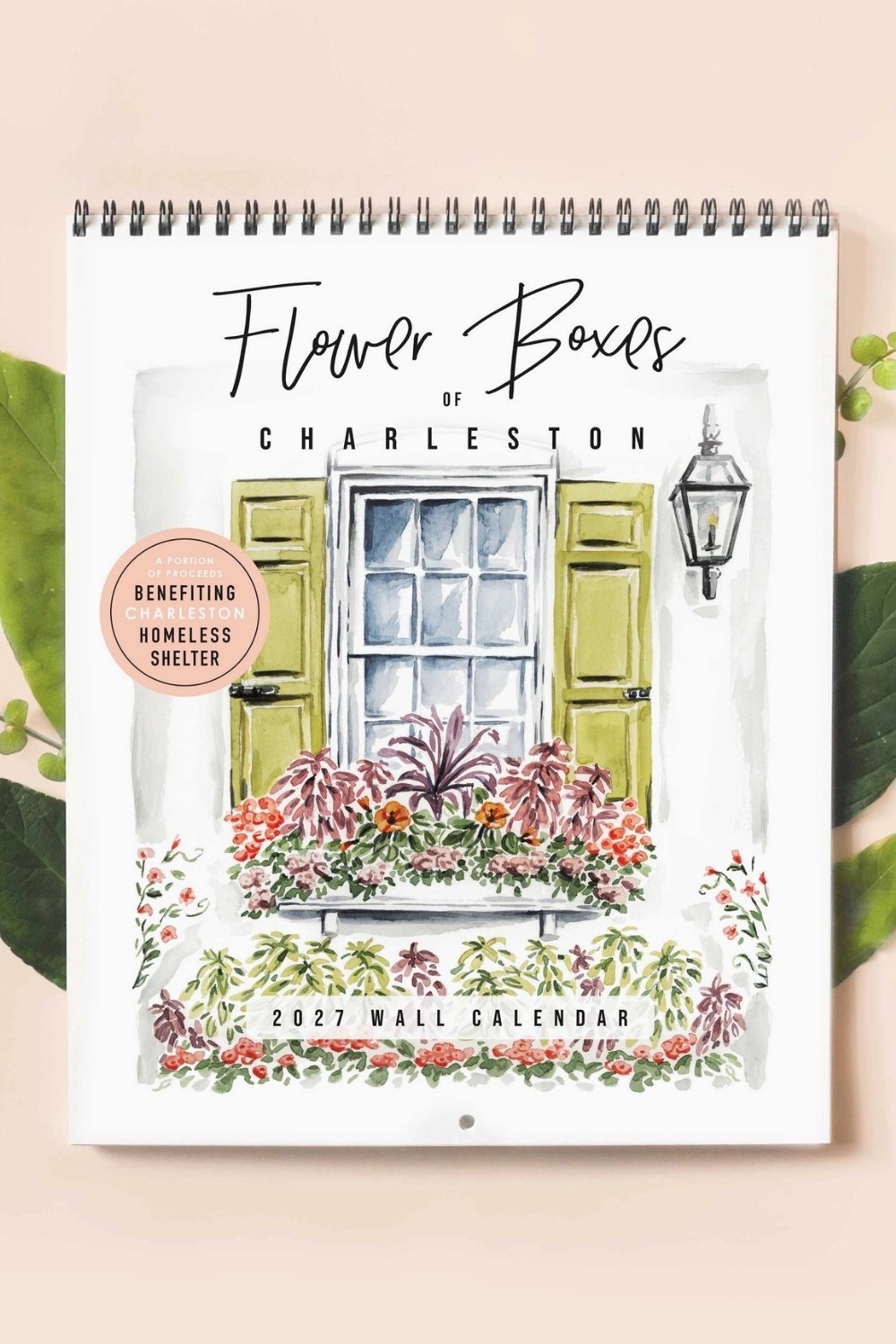 2027 Flower Boxes of Charleston Calendar