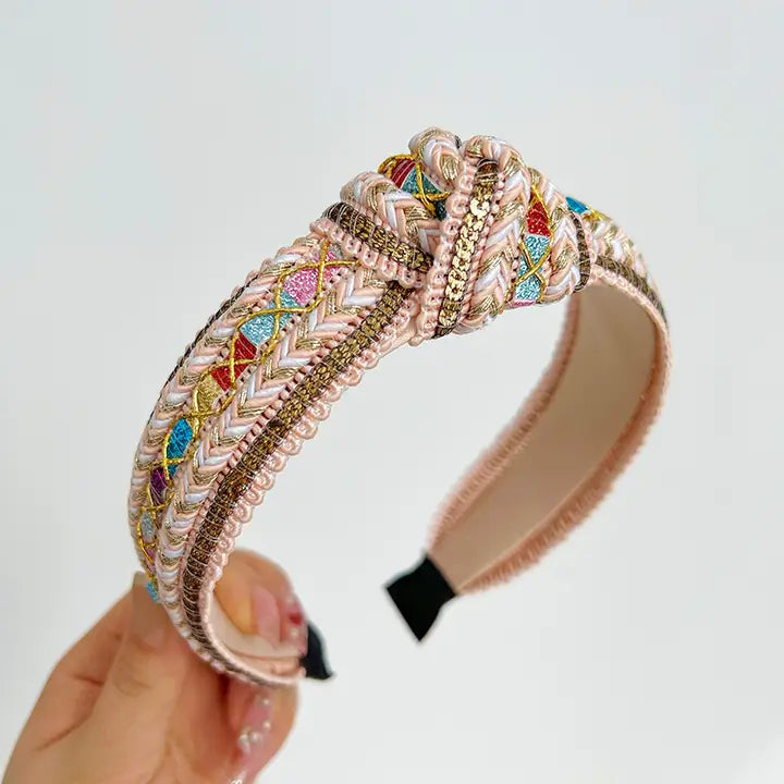 Light Pink Roma Headband