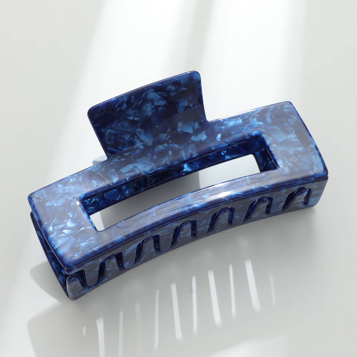 Denim Blue Claw Clips