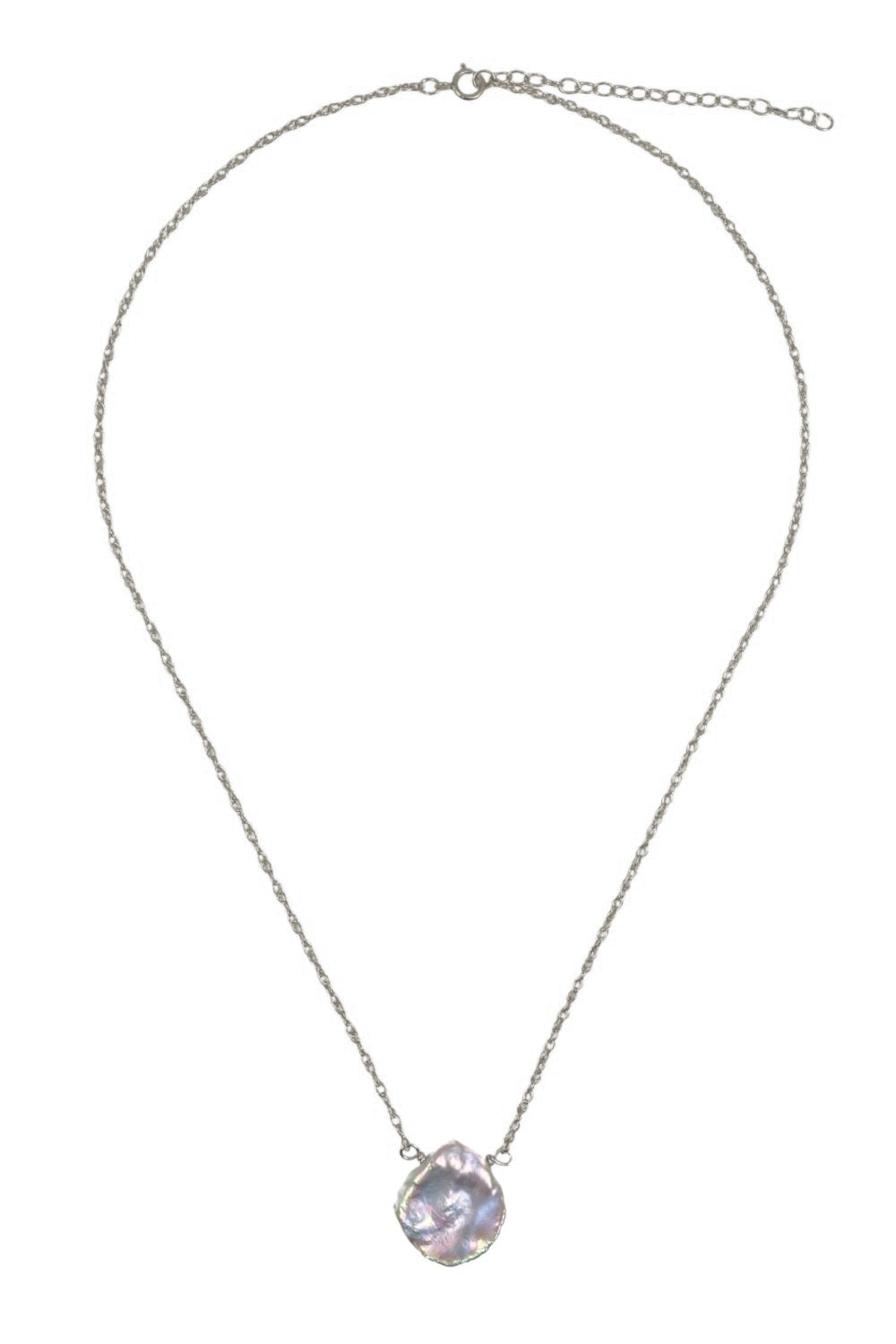 Adelaide Pearl Necklace in Pink