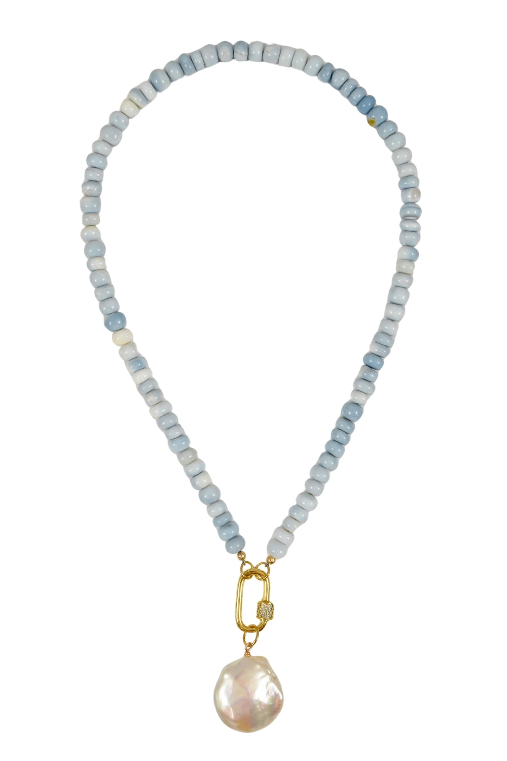 Periwinkle Carabiner Necklace