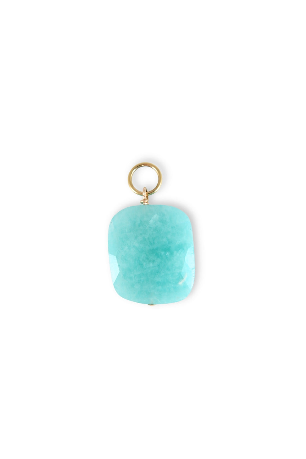 Amazonite Rectangle Charm