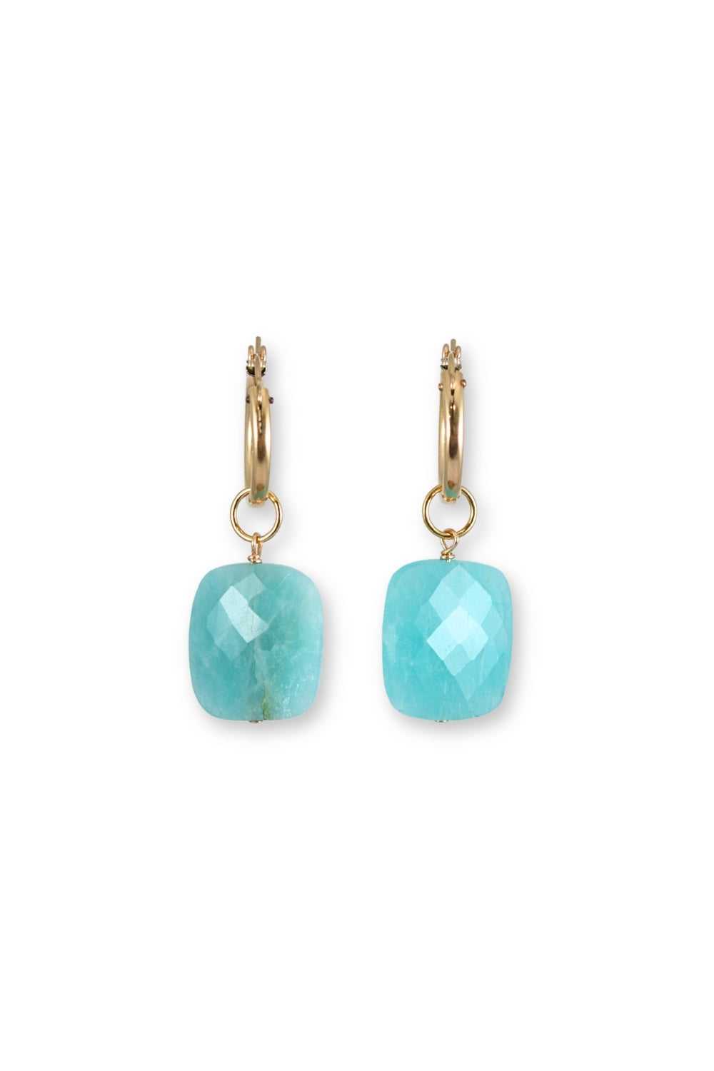Amazonite Rectangle Charm