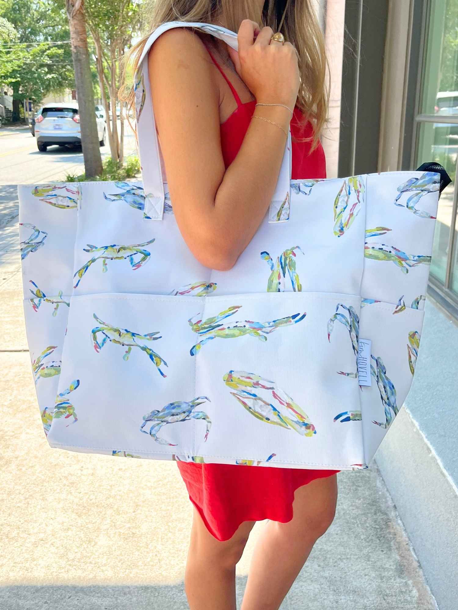 Bay Blues Beach Tote 
