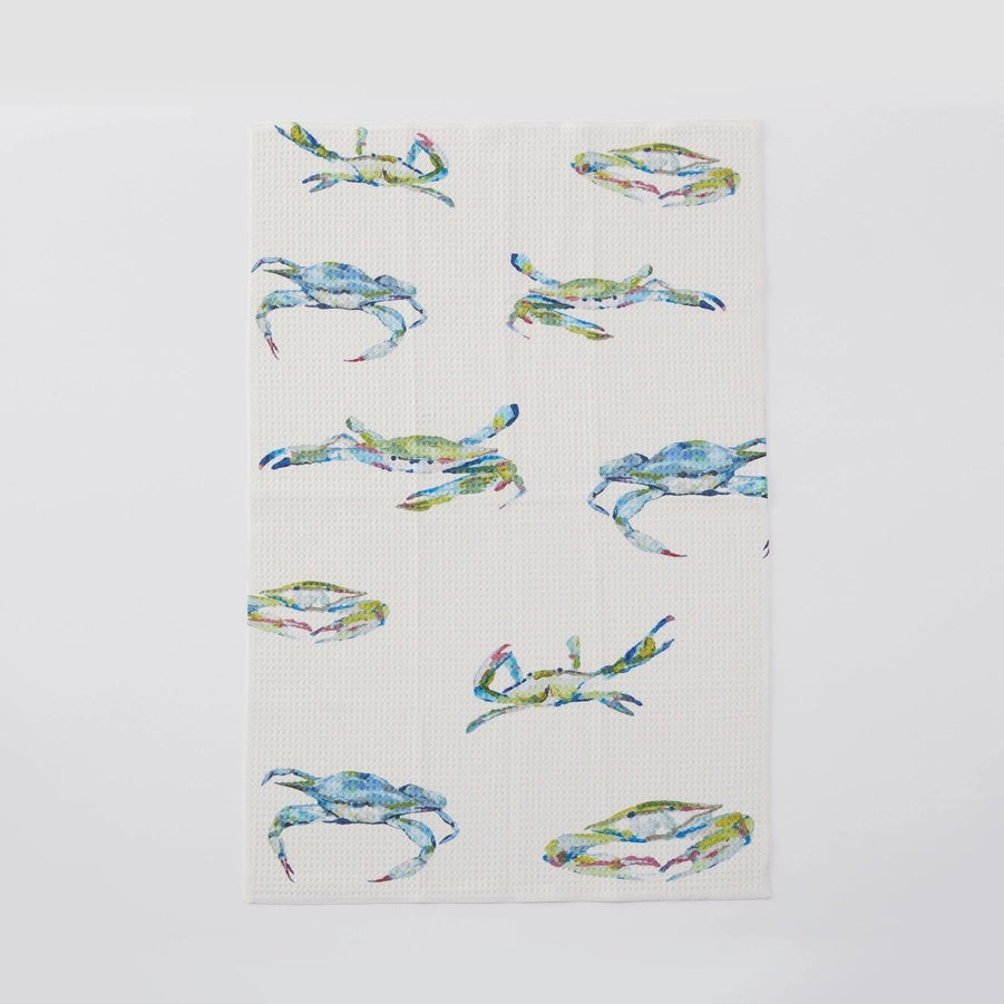 Bay Blues Tea Towel