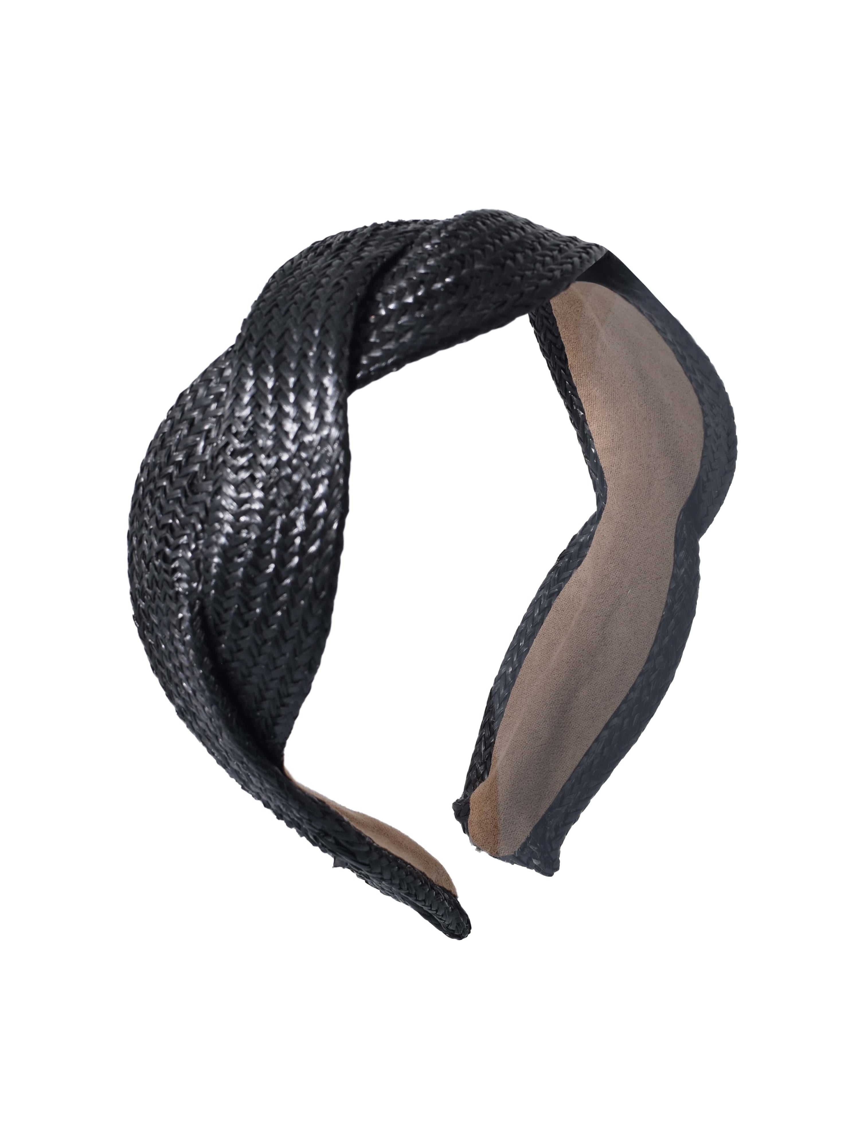 Braided Headband in Black