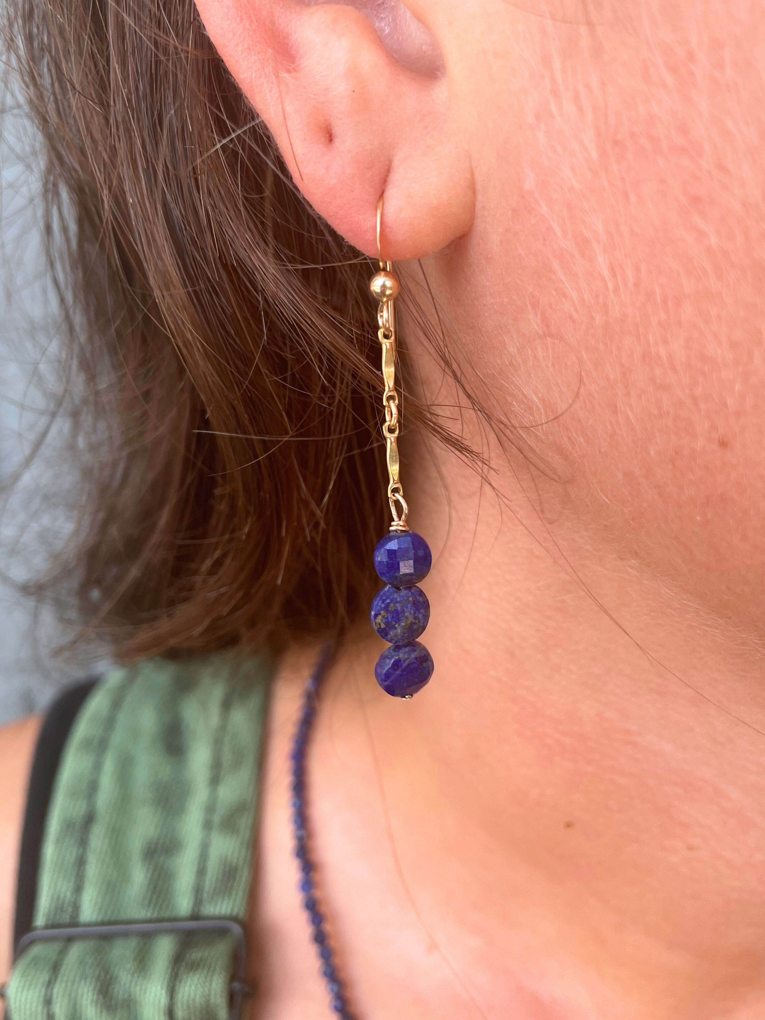 Blakely Lapis Earrings